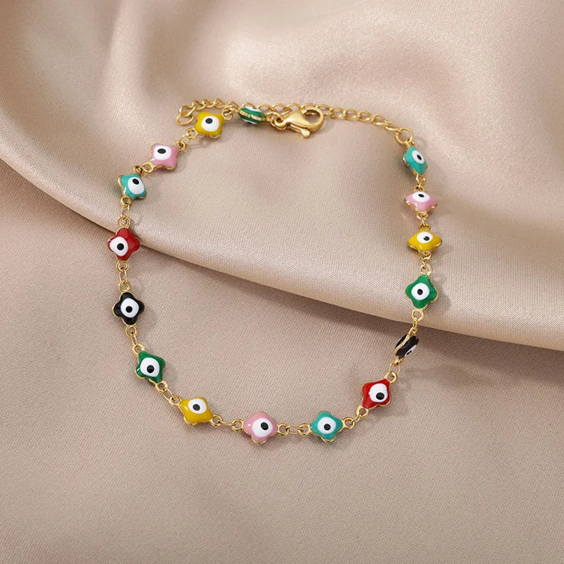 Tobilleras Cadena de Perlas