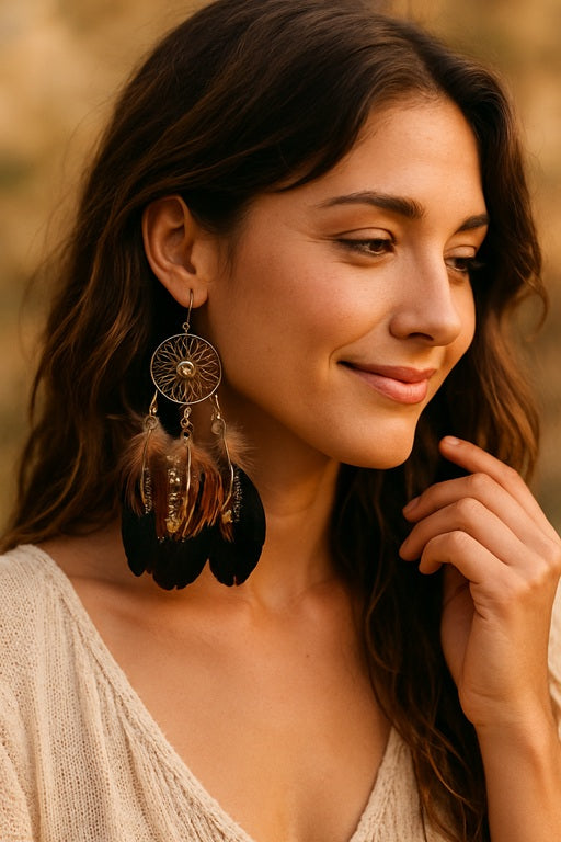 Aretes Estilo Atrapasueños