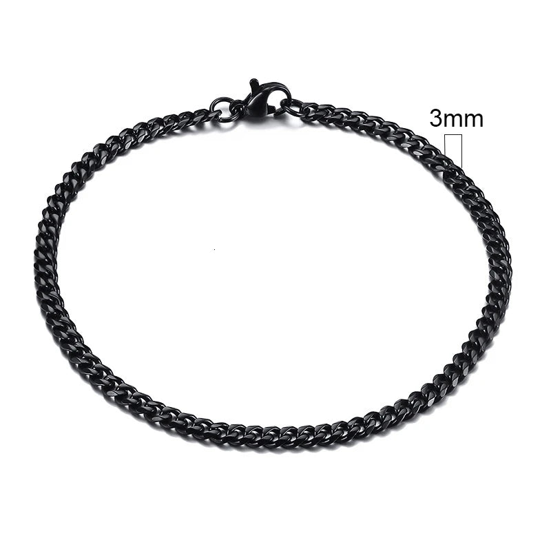 Pulsera Cadena Eslabones Cubanos