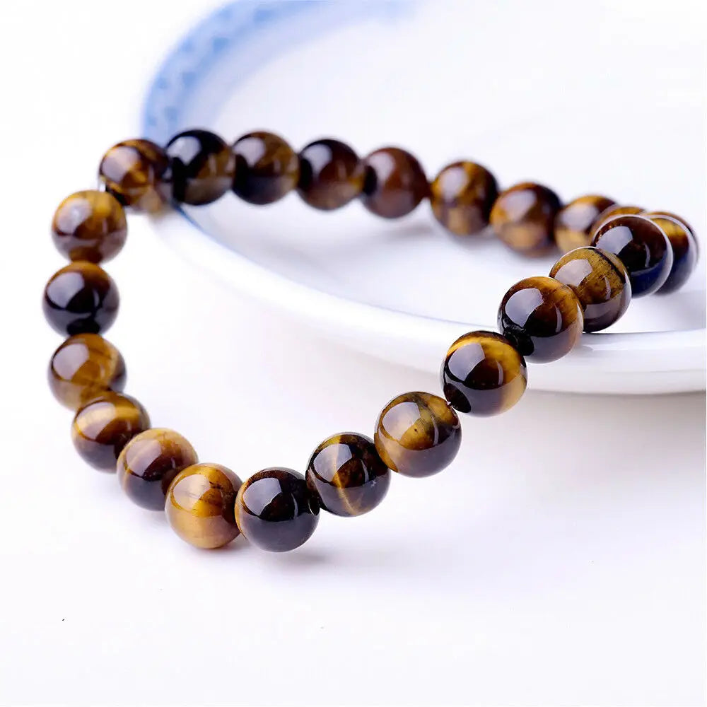 Pulsera Cuentas de Piedra Natural