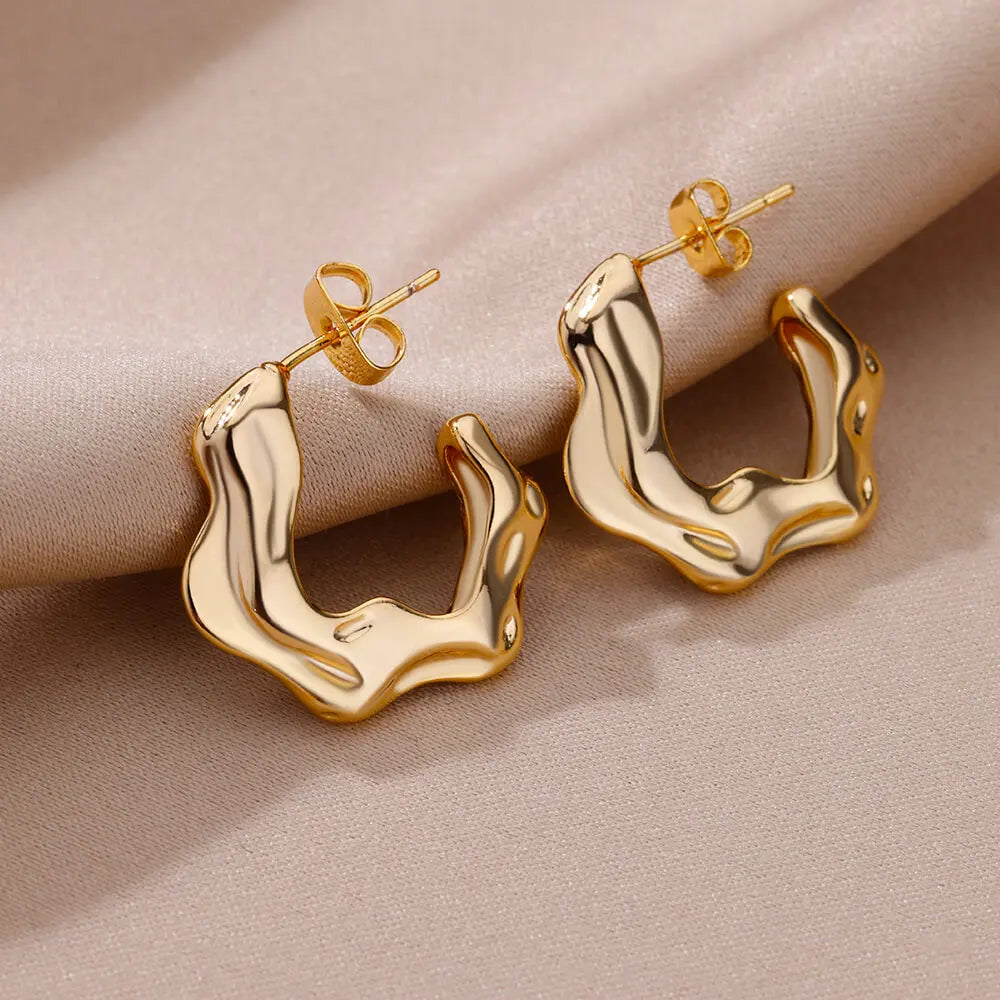 Aretes Aura Dorada