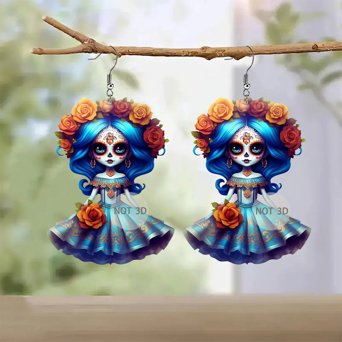 Aretes Góticos de Halloween