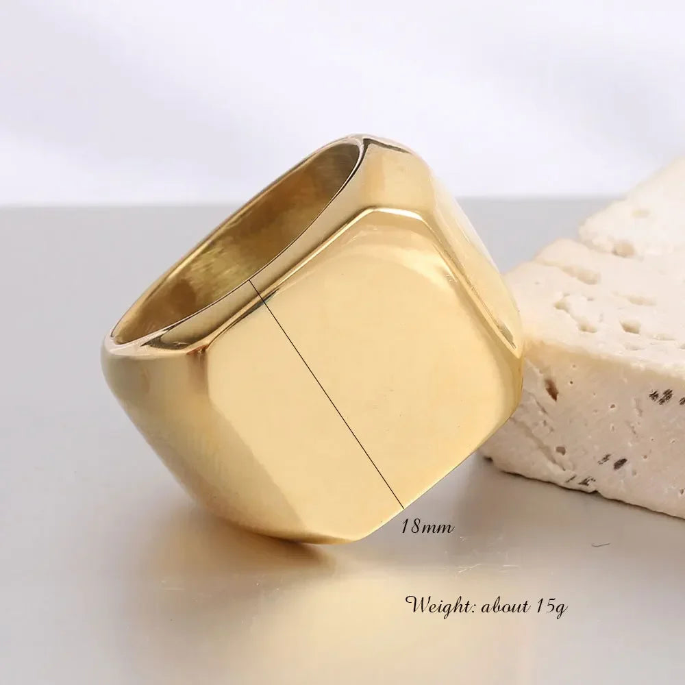 Anillo Macizo Sólido