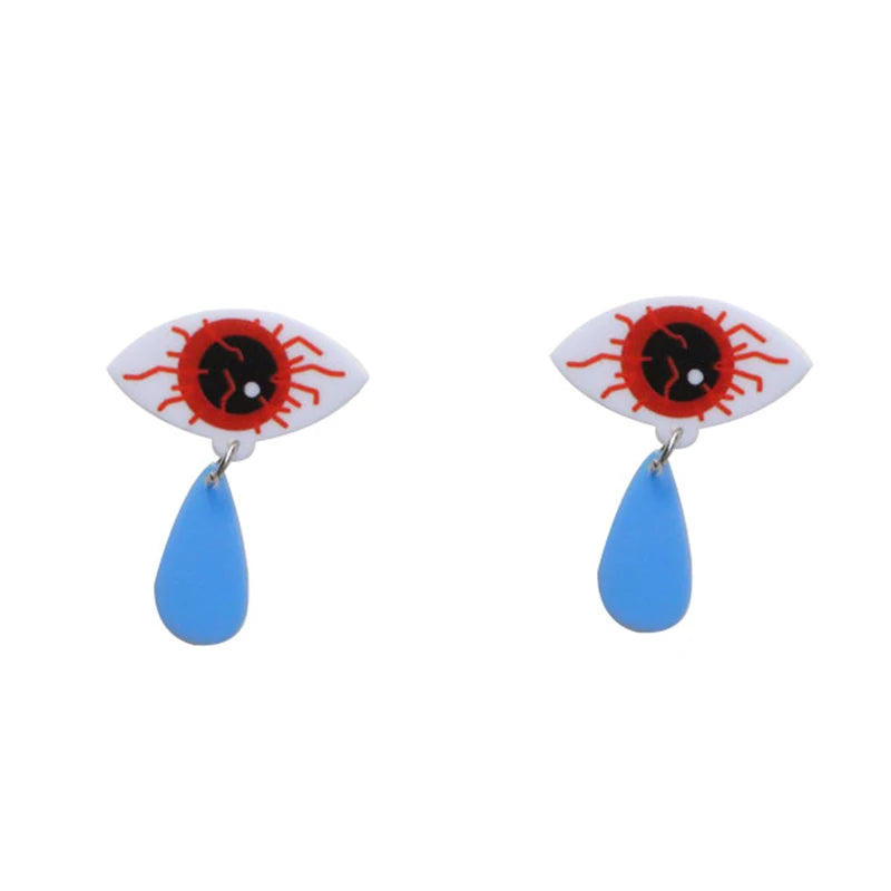 Aretes Halloween con Calavera