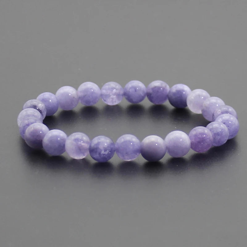 Pulsera Cuentas de Piedra Natural