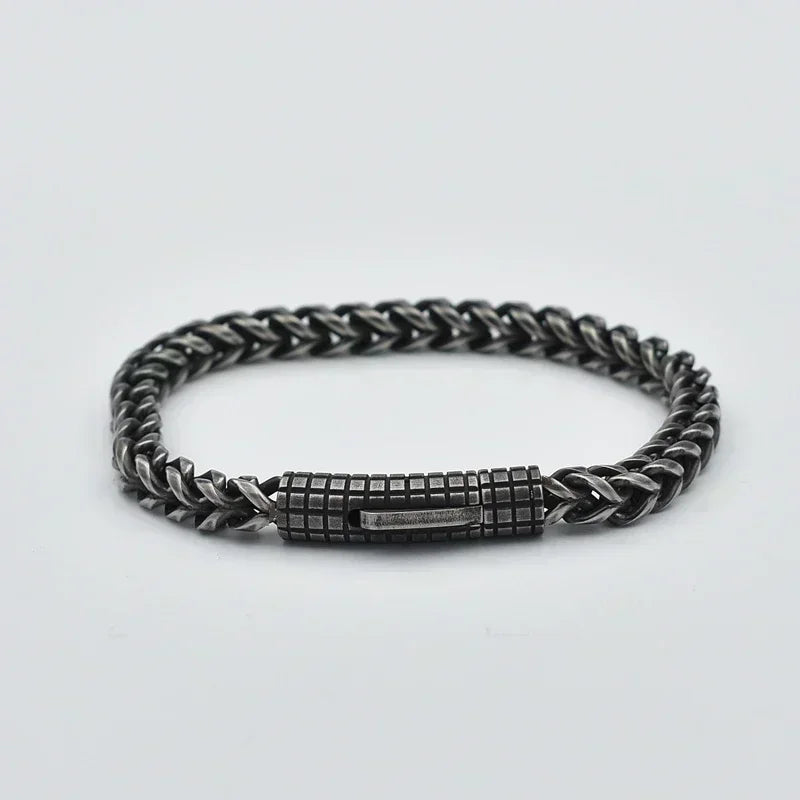 Pulseras de cadena Punk Vintage