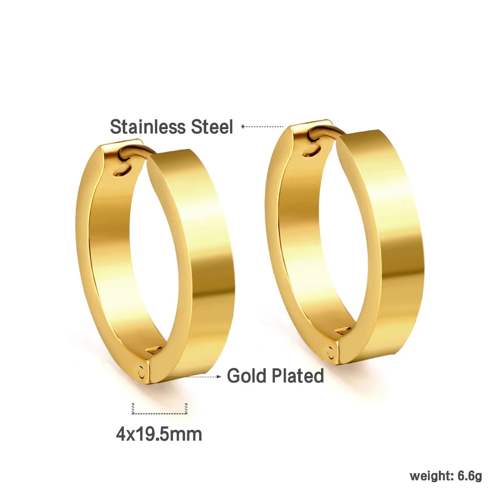 Aretes Estilo Dorado