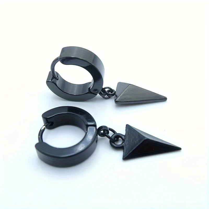 Aretes Pointer - Acero Inox.