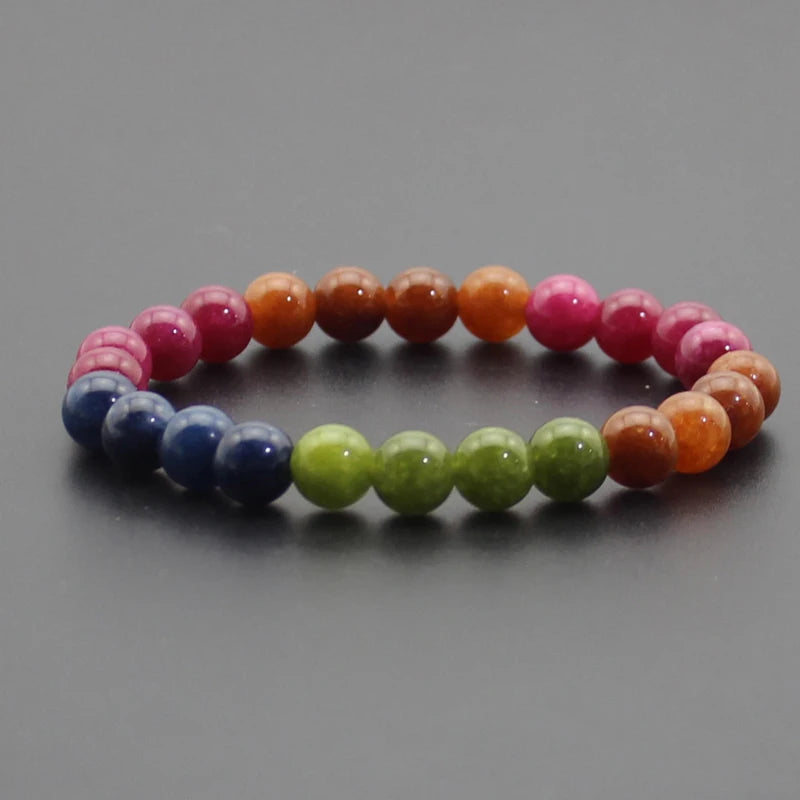 Pulsera Cuentas de Piedra Natural