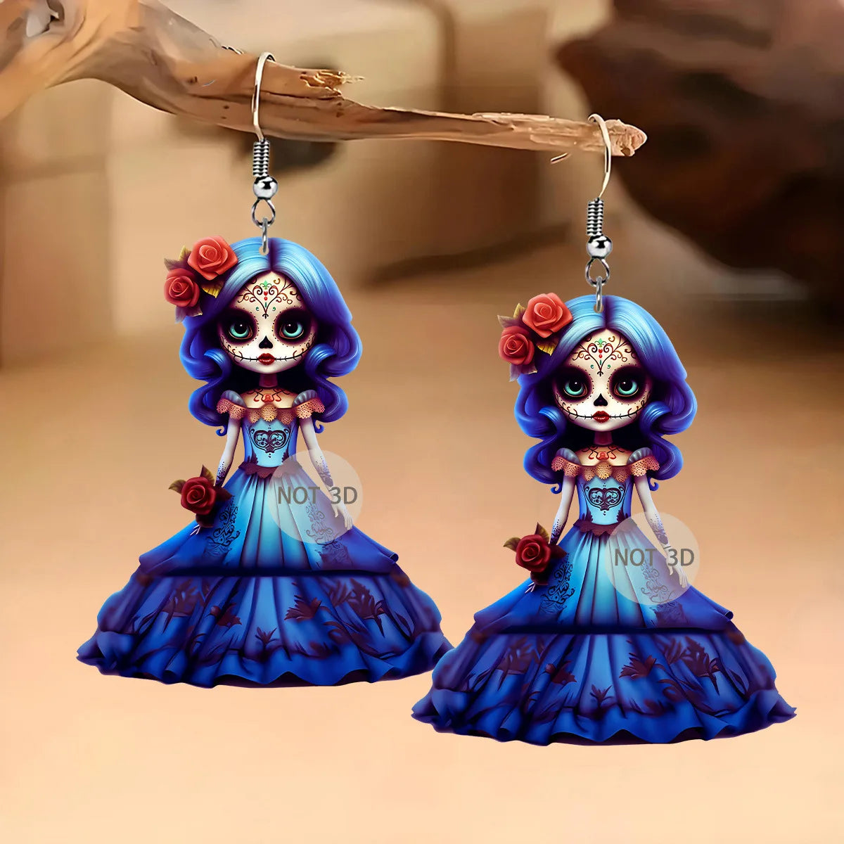 Aretes Góticos de Halloween