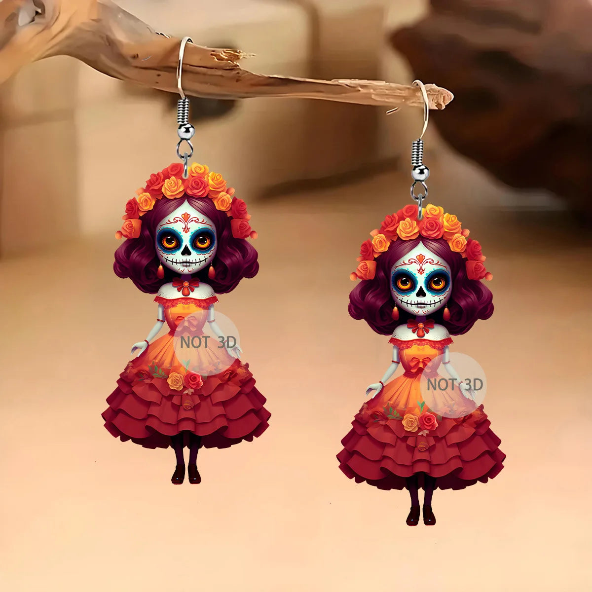 Aretes Góticos de Halloween
