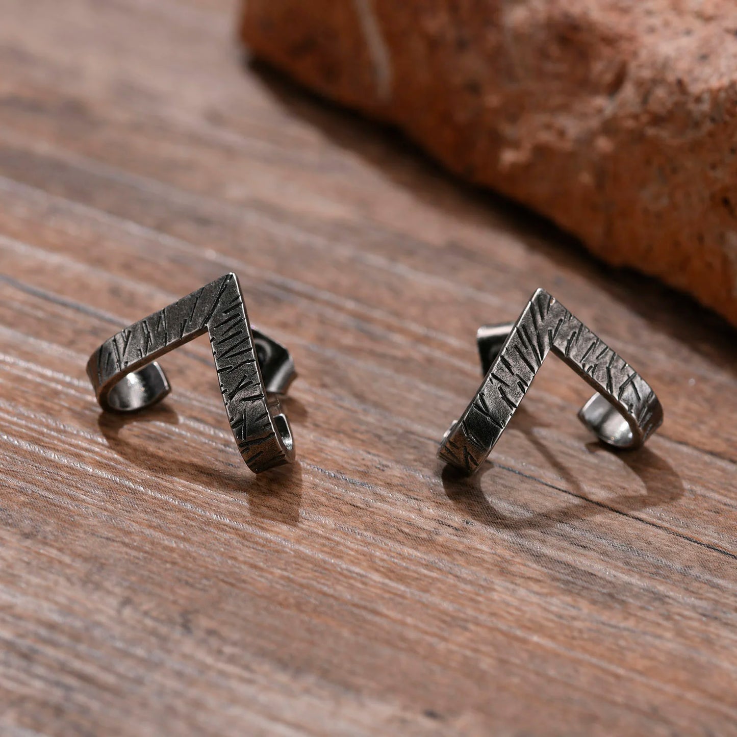 Aretes Dragón - Acero Inox.