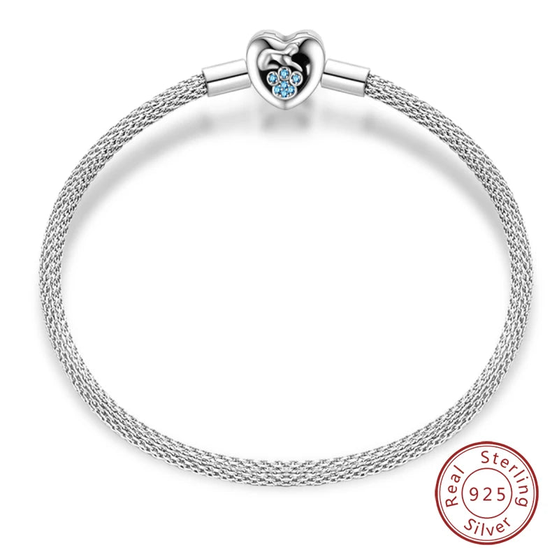 Pulsera Charm Plata 925
