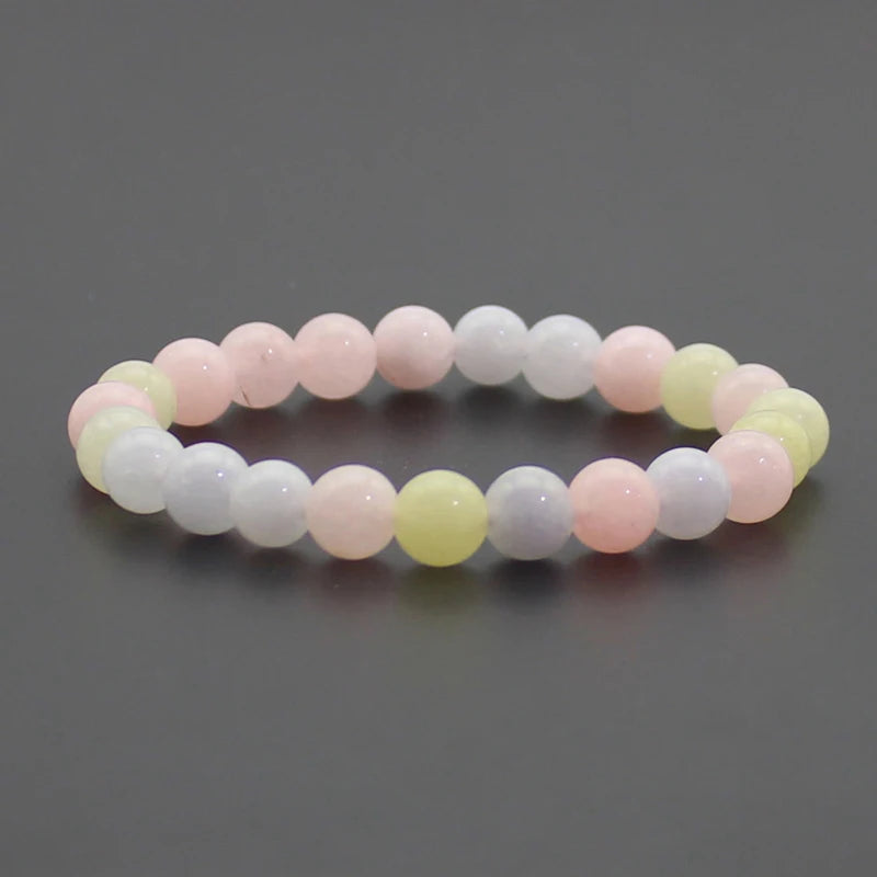 Pulsera Cuentas de Piedra Natural