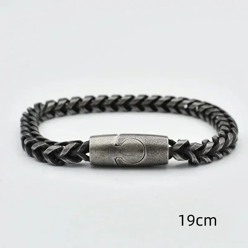 Pulseras de cadena Punk Vintage