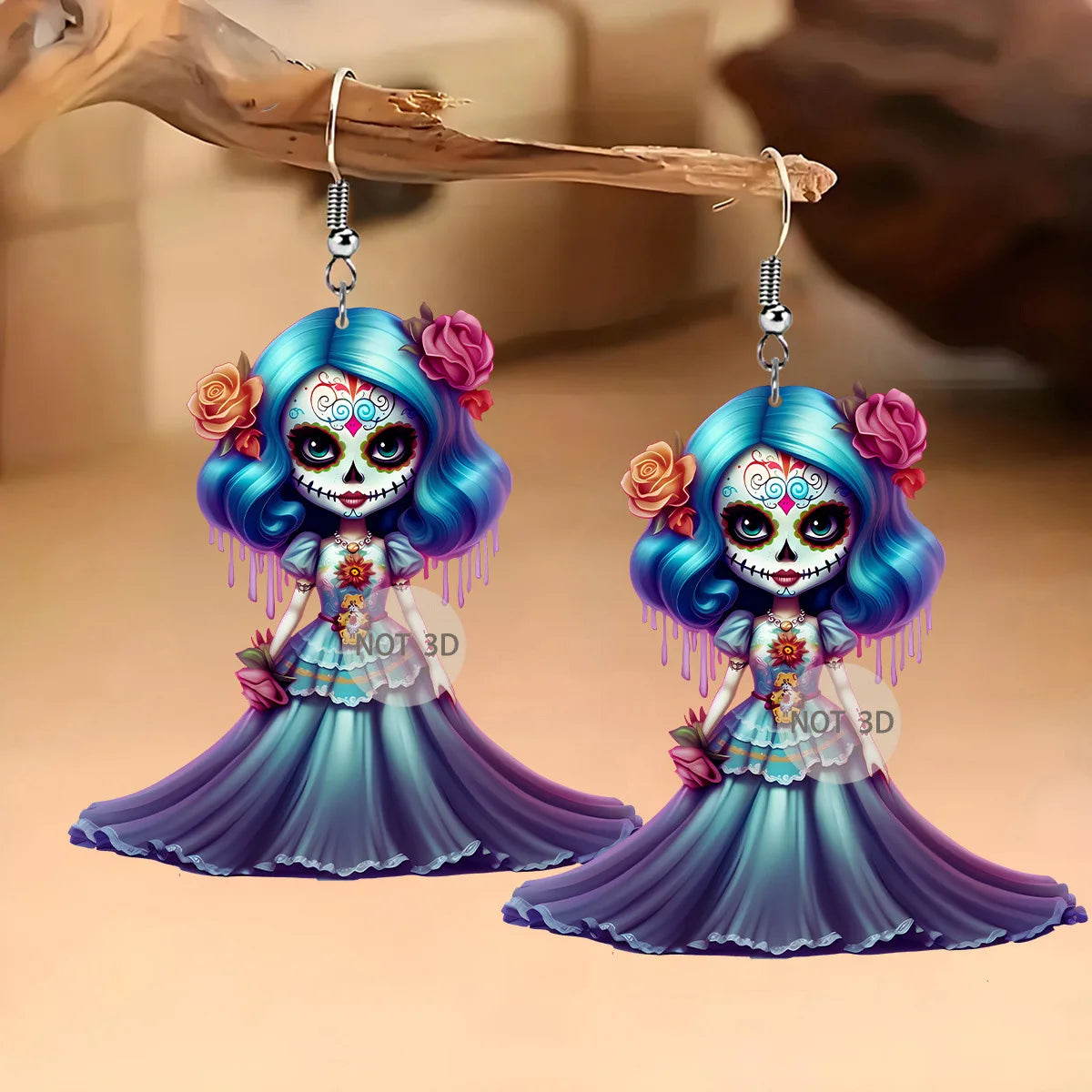 Aretes Góticos de Halloween