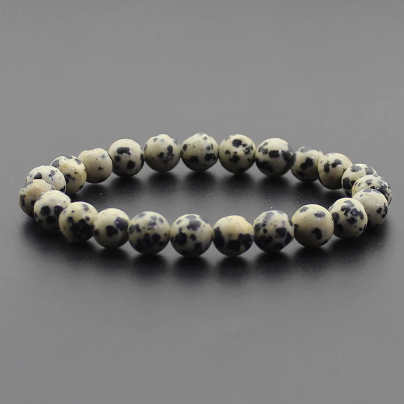 Pulsera Cuentas de Piedra Natural