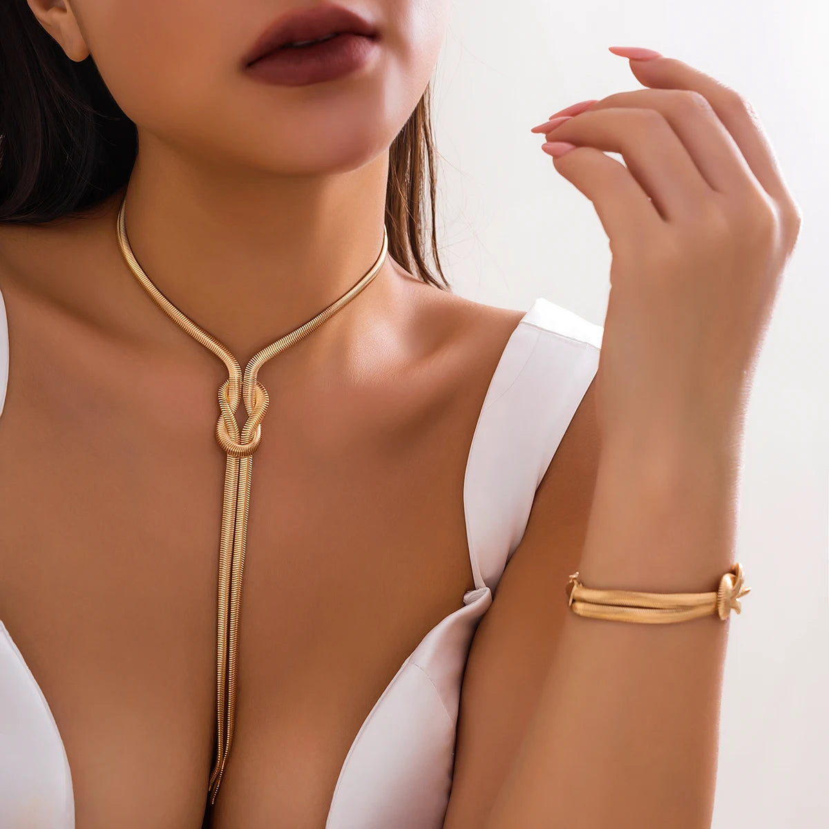Set Sexy Serpiente Trenzada