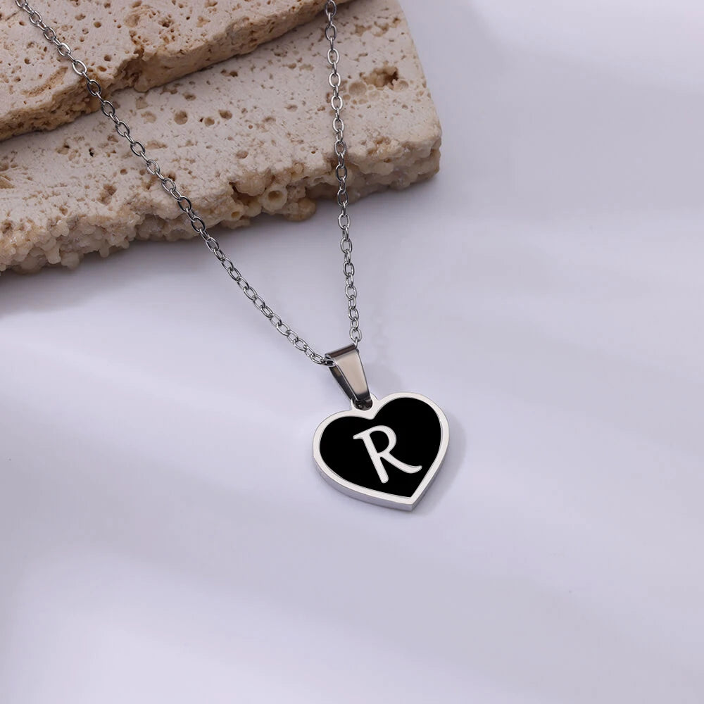 Colgante de Corazón y Letras
