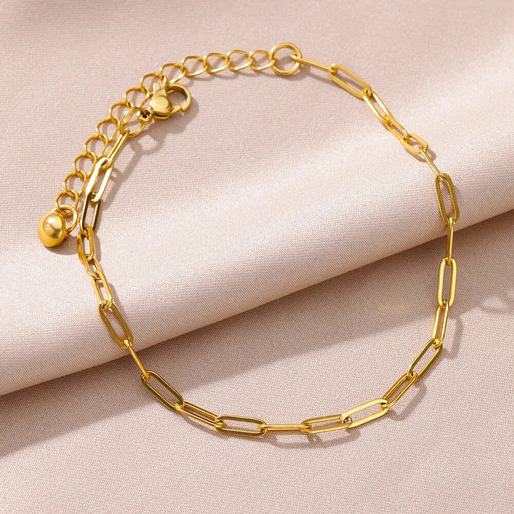 Tobilleras Cadena de Perlas