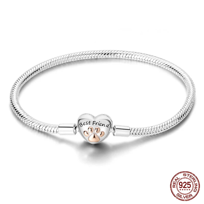 Pulsera Charm Plata 925