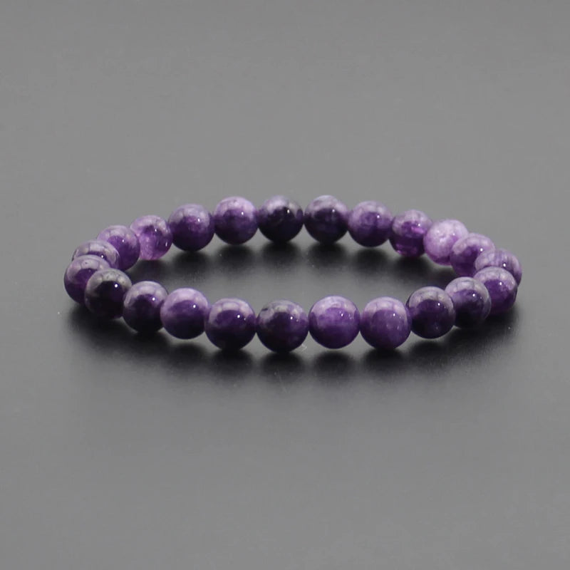 Pulsera Cuentas de Piedra Natural
