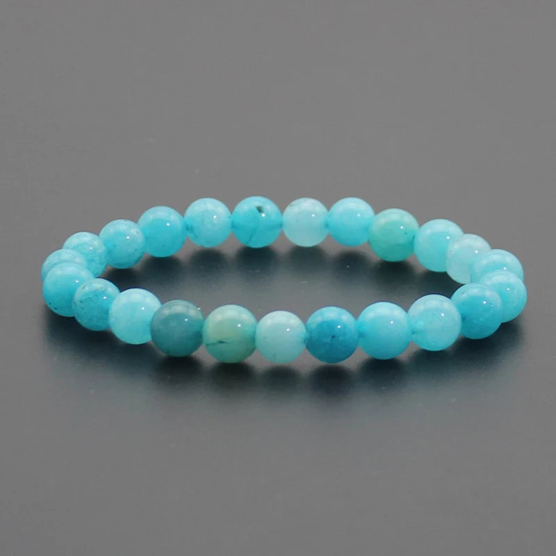 Pulsera Cuentas de Piedra Natural