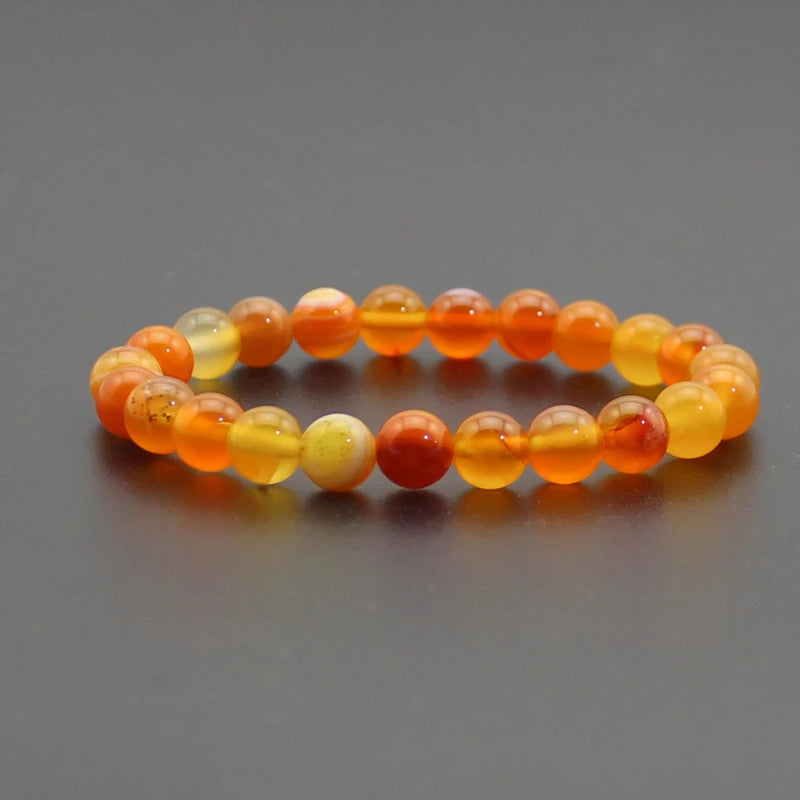 Pulsera Cuentas de Piedra Natural