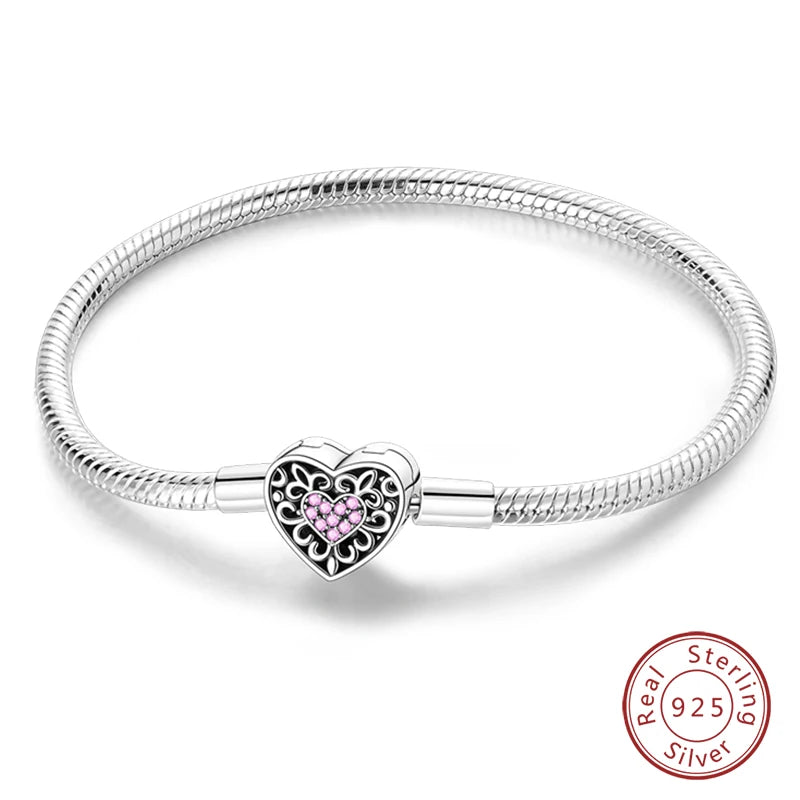 Pulsera Charm Plata 925