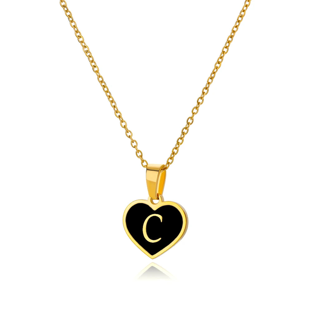 Colgante de Corazón y Letras