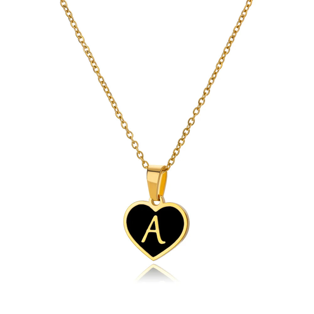 Colgante de Corazón y Letras