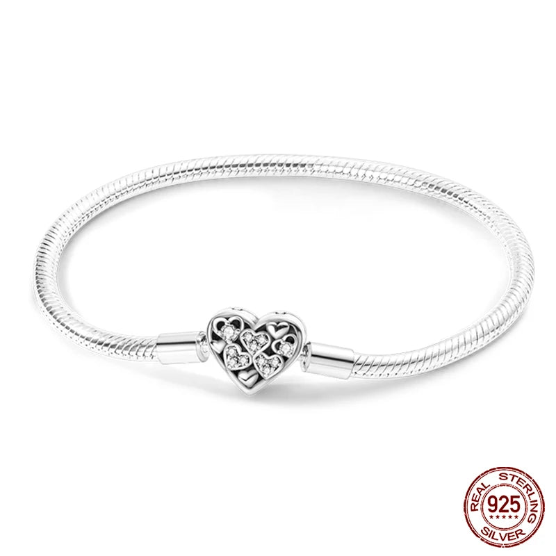 Pulsera Charm Plata 925
