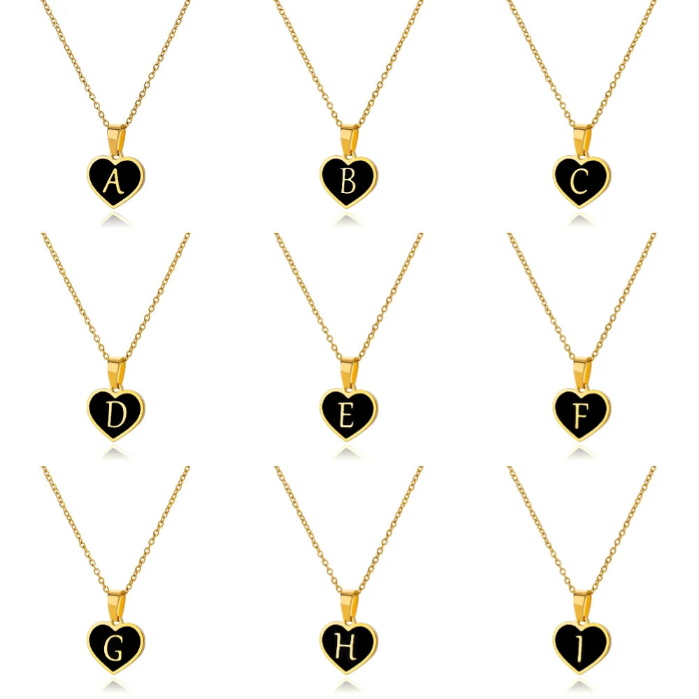 Colgante de Corazón y Letras