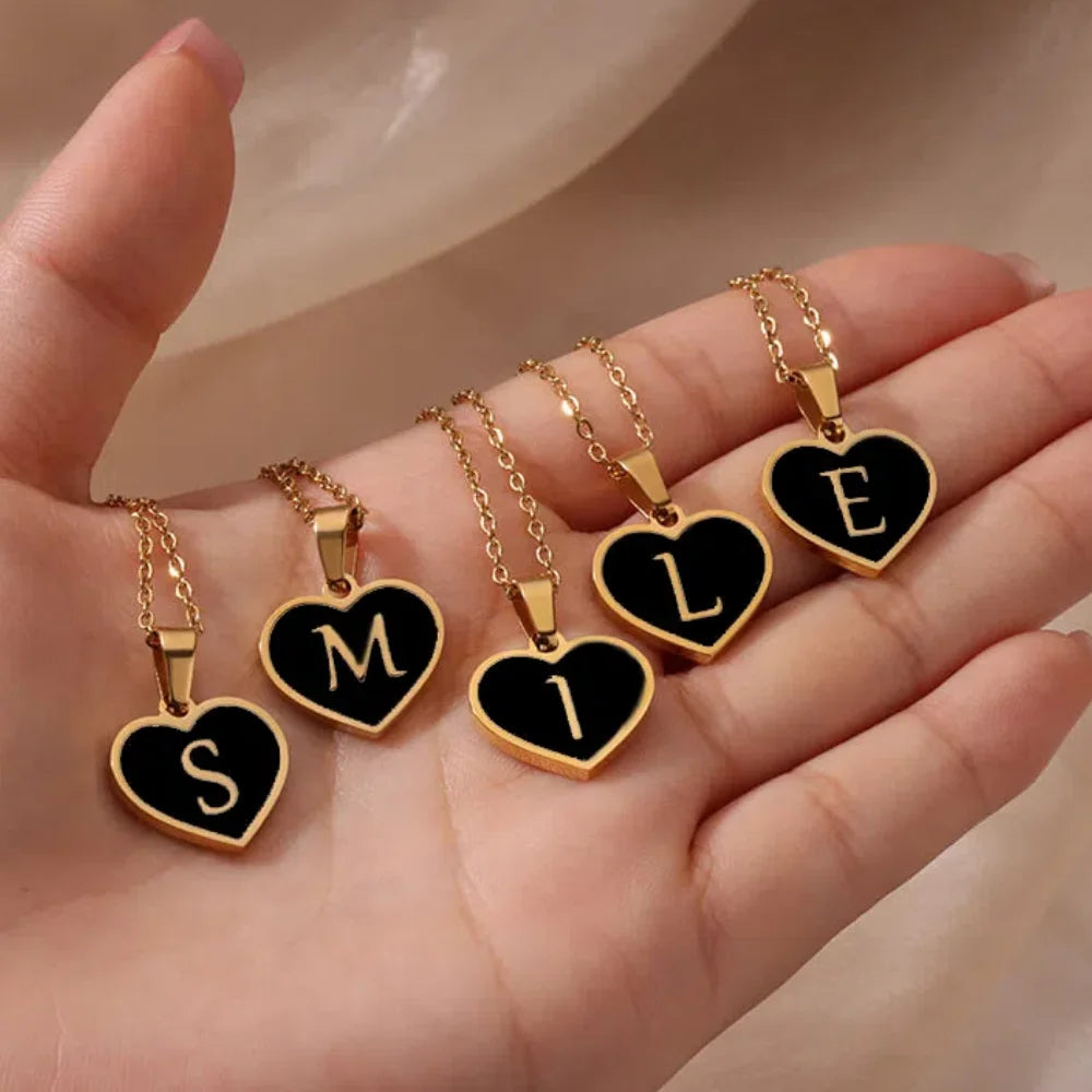 Colgante de Corazón y Letras