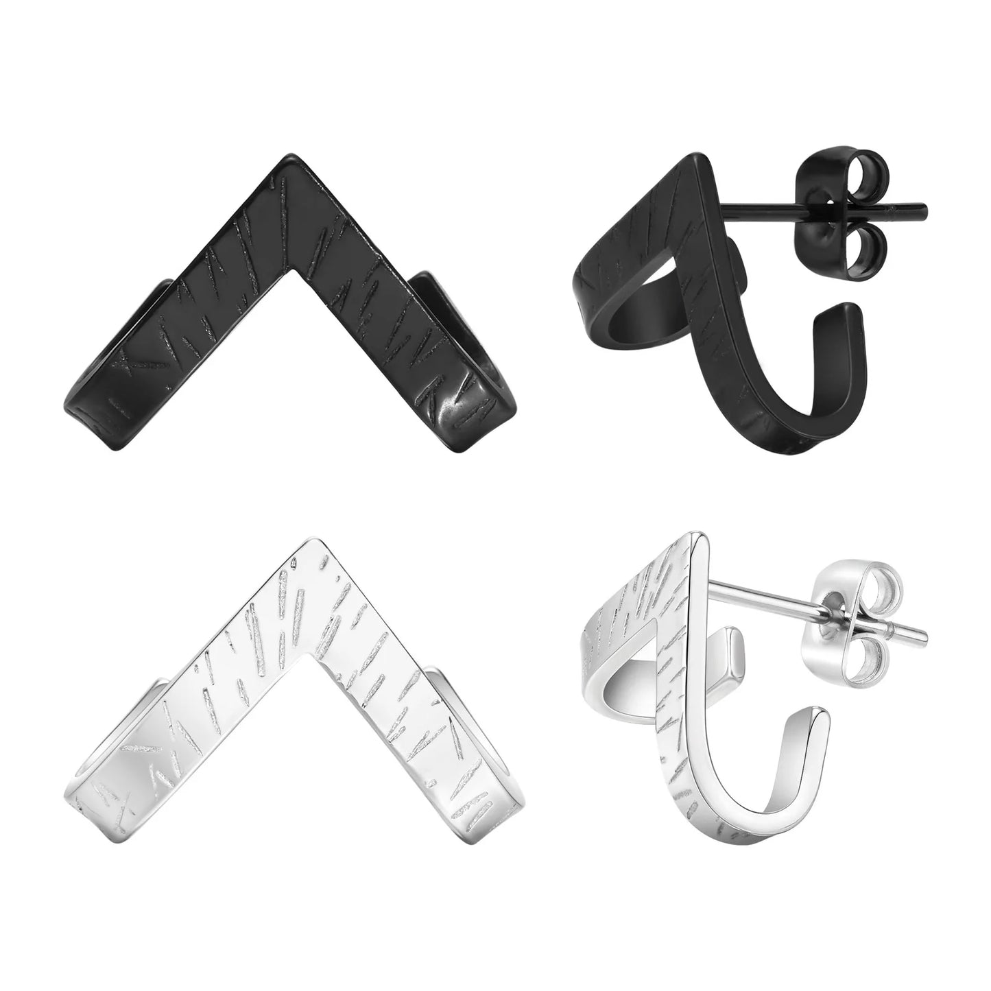 Aretes Dragón - Acero Inox.