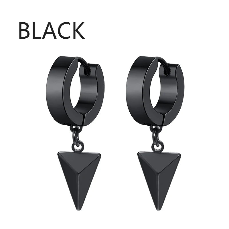 Aretes Pointer - Acero Inox.