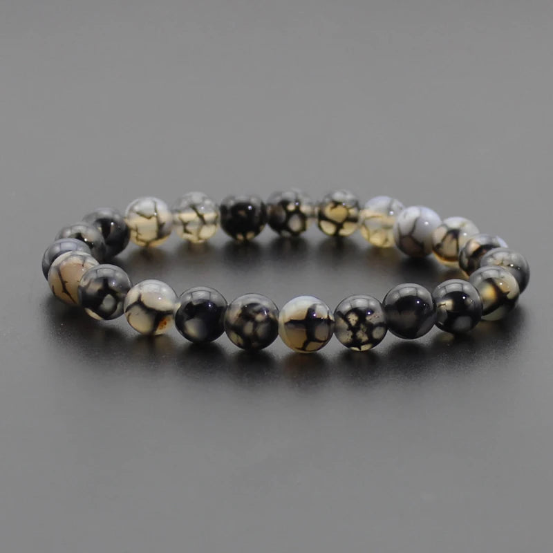 Pulsera Cuentas de Piedra Natural