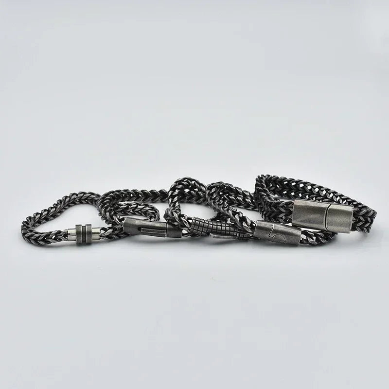 Pulseras de cadena Punk Vintage