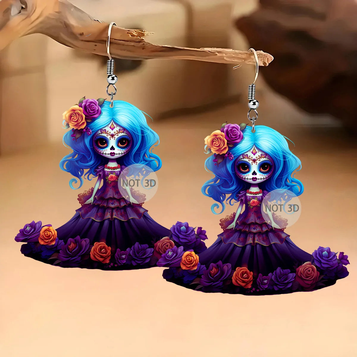 Aretes Góticos de Halloween