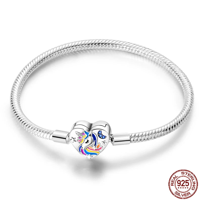 Pulsera Charm Plata 925