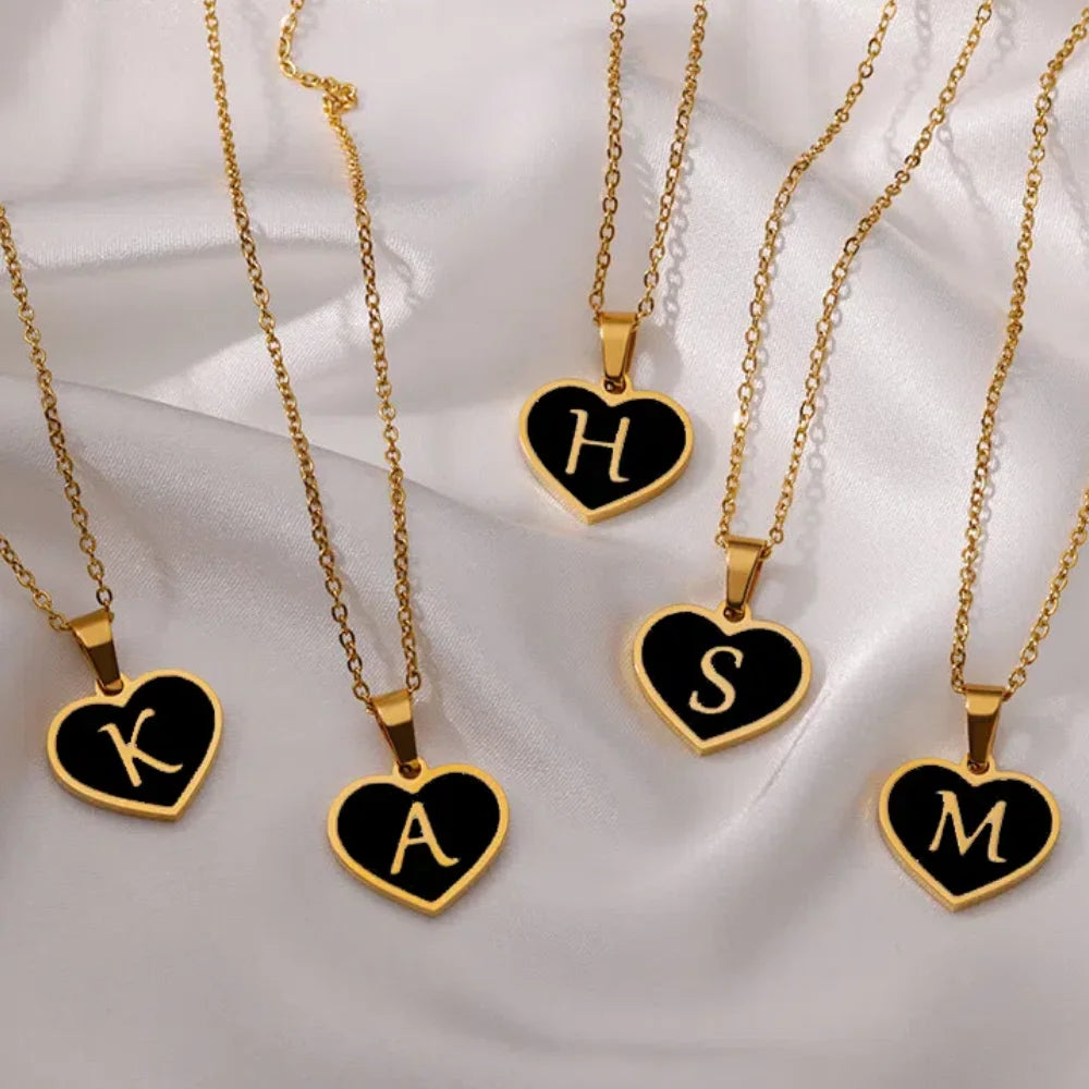 Colgante de Corazón y Letras