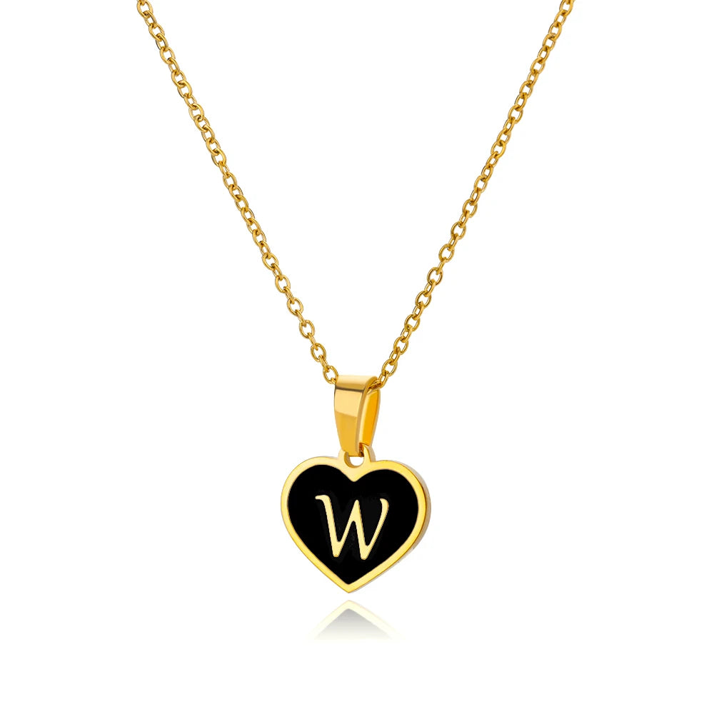 Colgante de Corazón y Letras