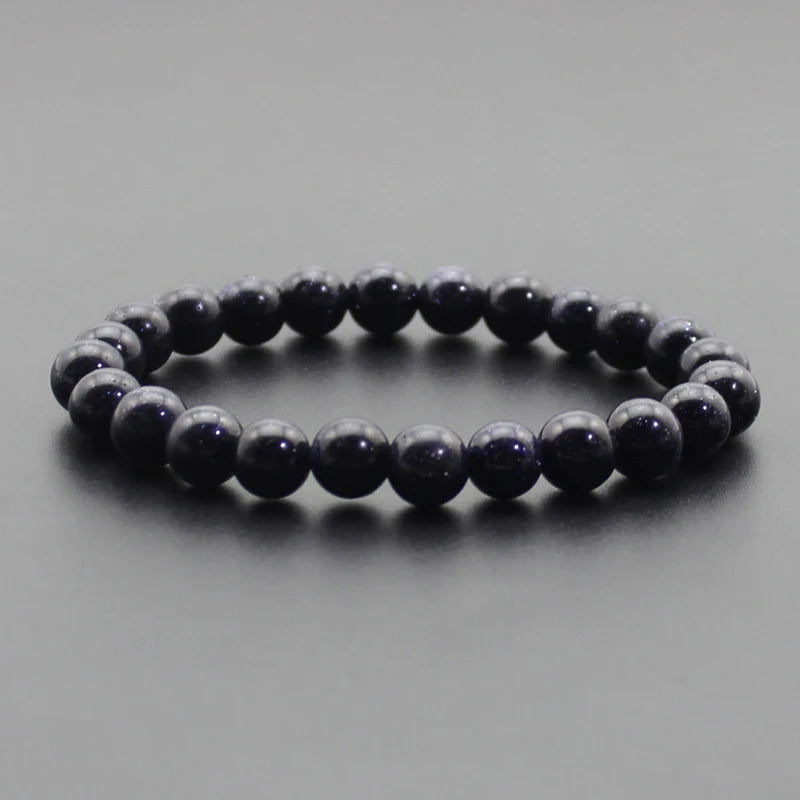 Pulsera Cuentas de Piedra Natural