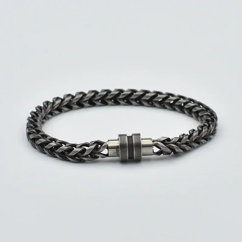 Pulseras de cadena Punk Vintage