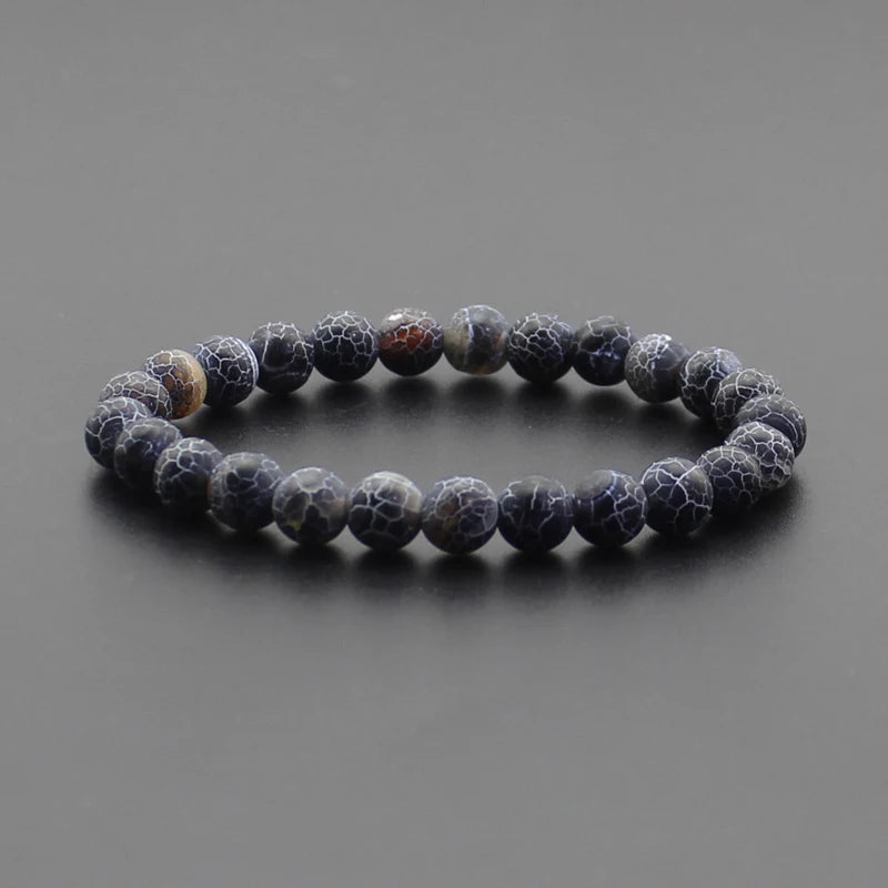 Pulsera Cuentas de Piedra Natural