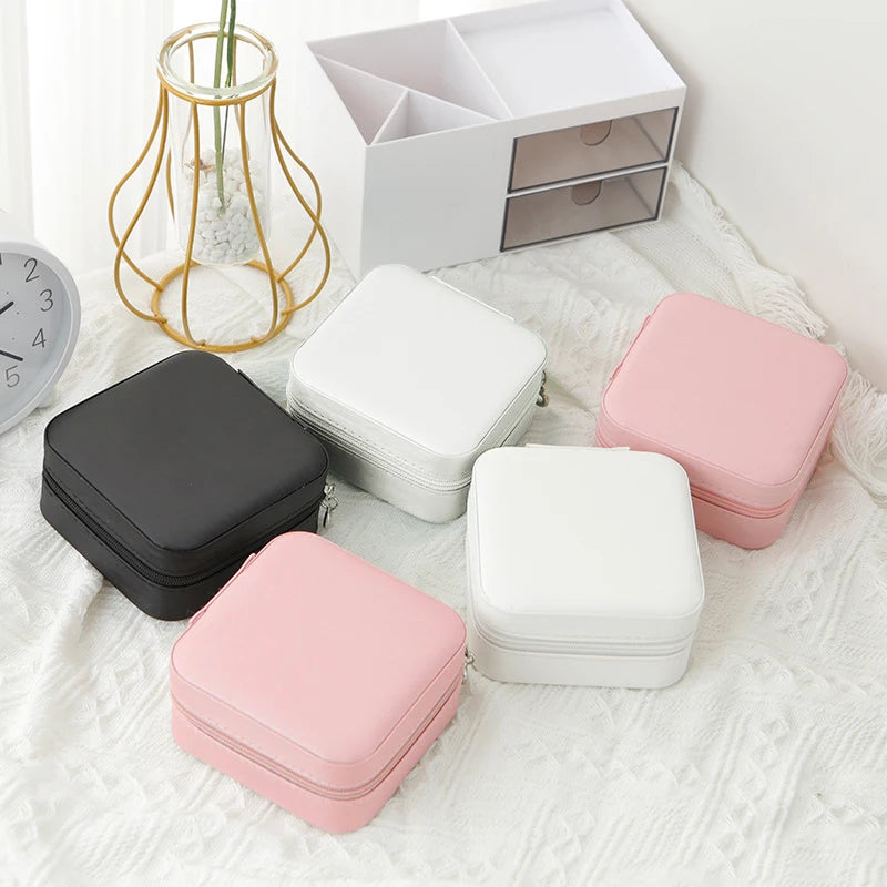 Joyero Organizador Rosa
