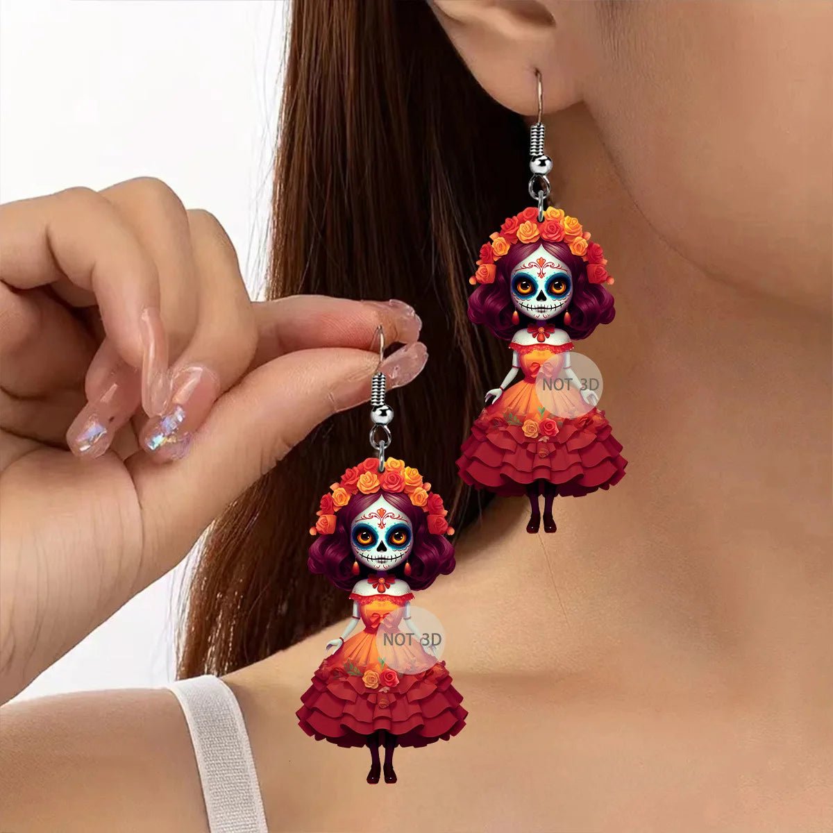 Aretes Góticos de Halloween
