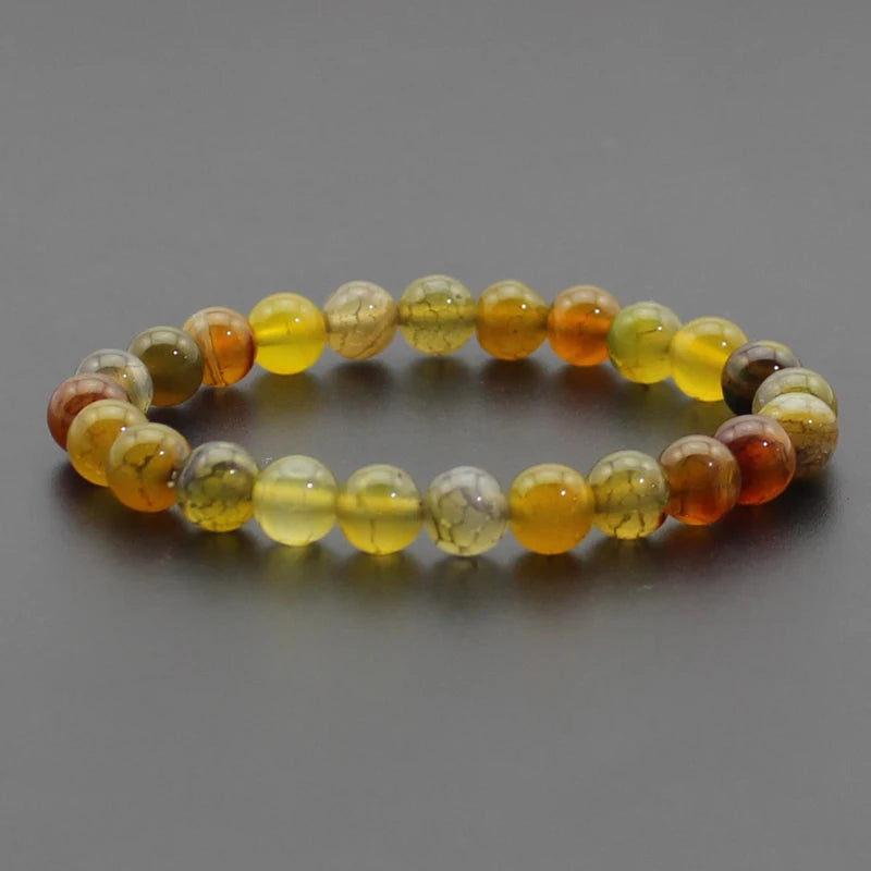Pulsera Cuentas de Piedra Natural