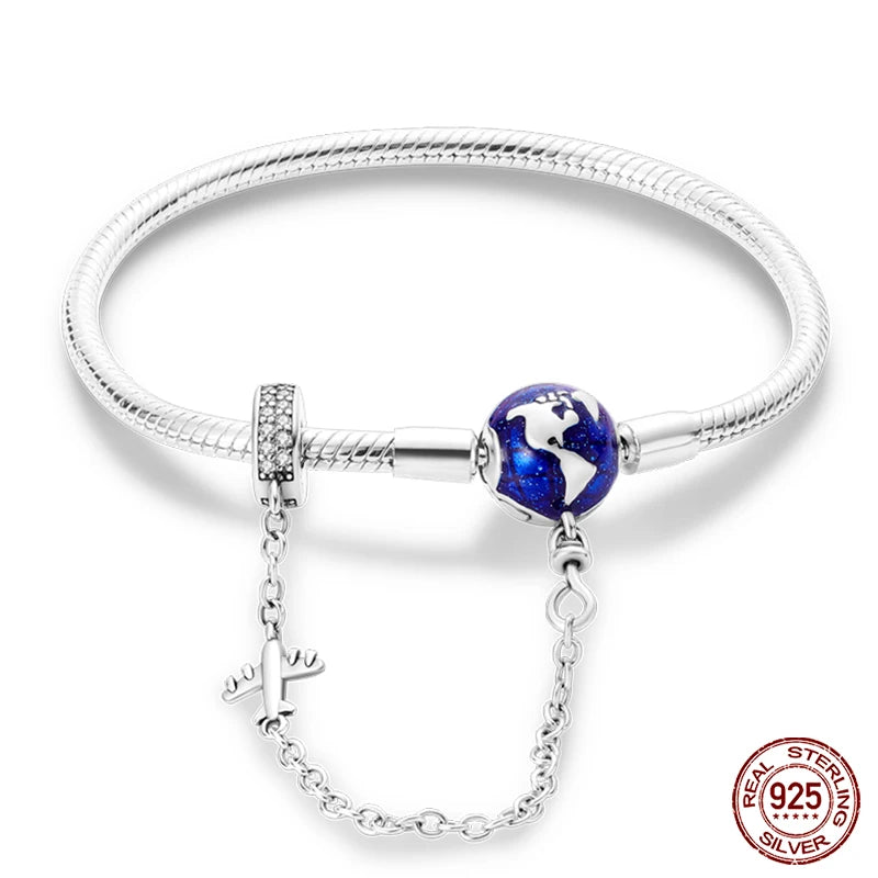Pulsera Charm Plata 925