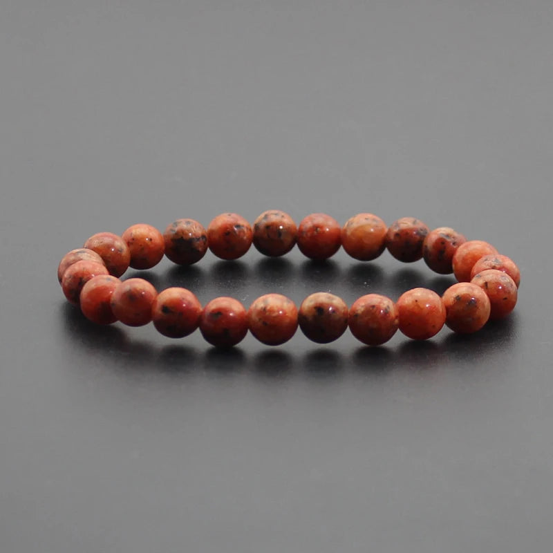 Pulsera Cuentas de Piedra Natural